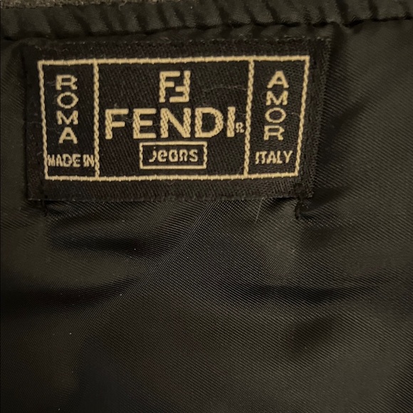 Fendi Monogram Black and Gray Unisex Jacket - Picture 15 of 17